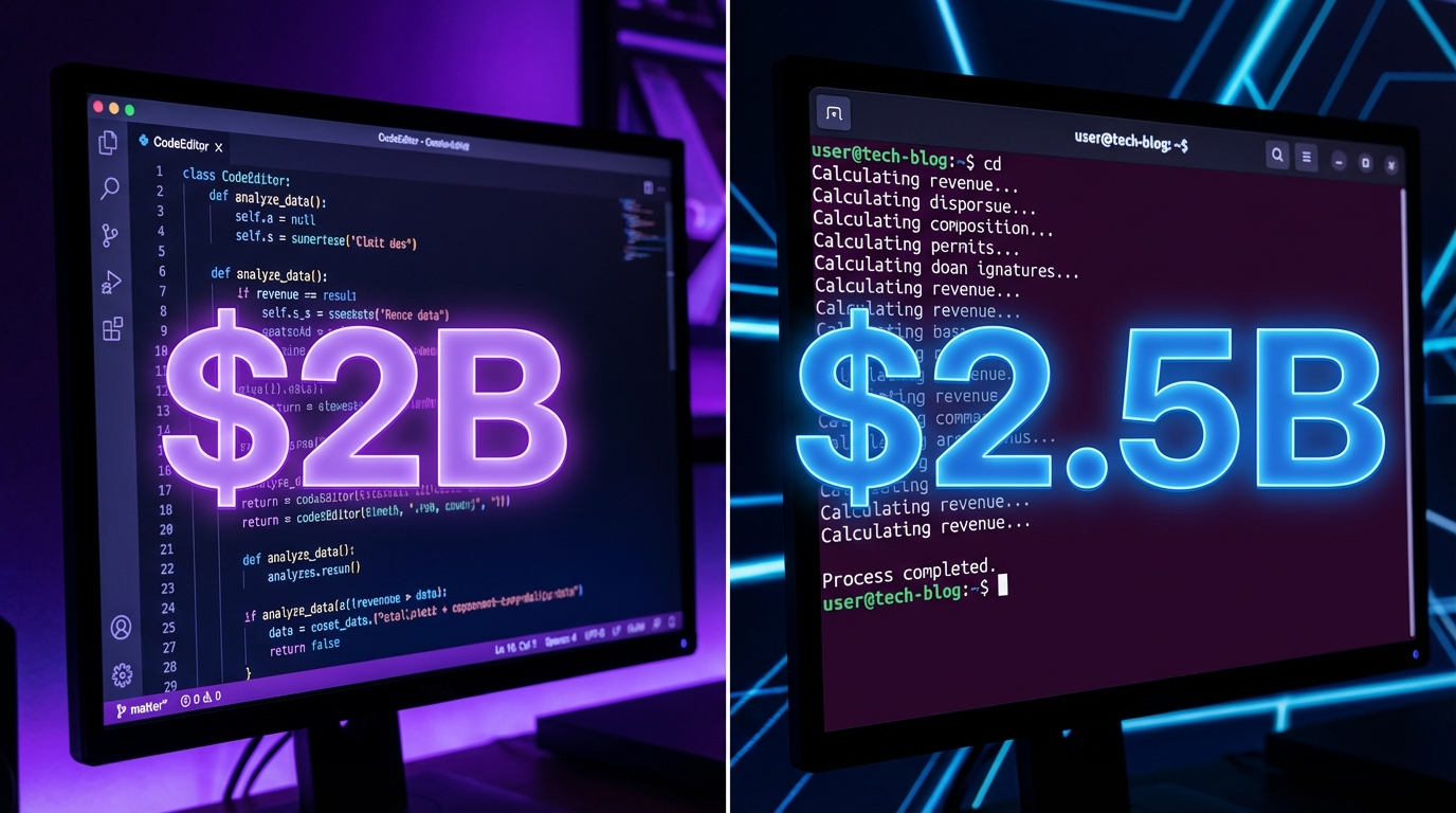 Cursor Hit $2B in 4 Years. Claude Code Hit $2.5B in 10 Months. Game Over.